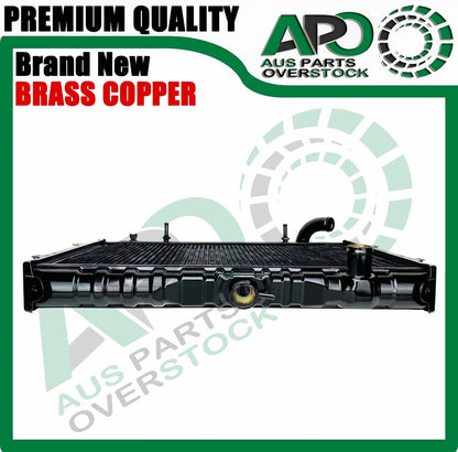 Copper Brass 3 Row Radiator For Mitsubishi TRITON 3.0L ME MF MG MH MJ 10/1986-9/1996