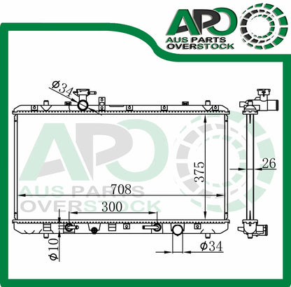 Radiator SUZUKI SX4 GYA GYB GYC 2.0L Auto Manual 2007-2013