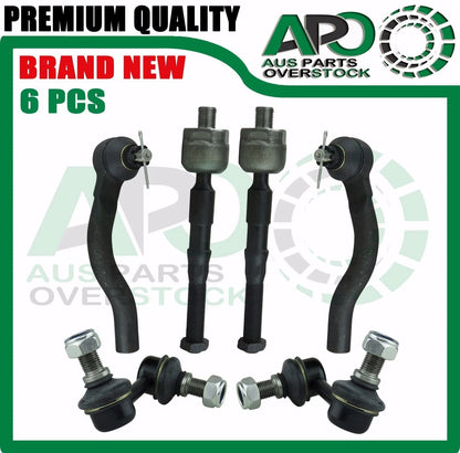 Inner & Outer Tie Rod End Sway Bar Links For MISTUBISHI PAJERO NS 2006-2008