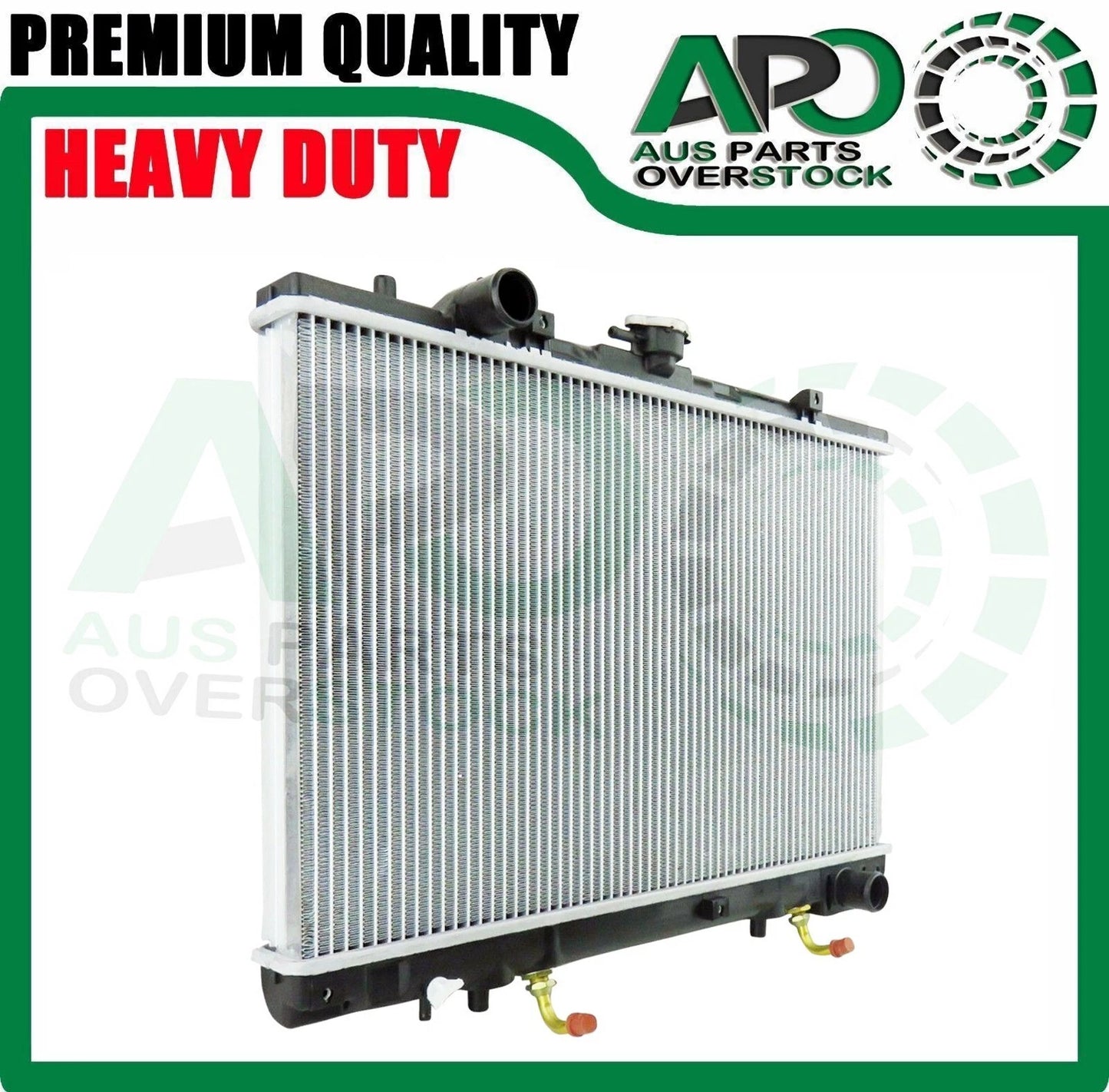 Heavy Duty Radiator For Mitsubishi TRITON MK 2.4L Petrol 2.8L Diesel 10/1996-6/2006