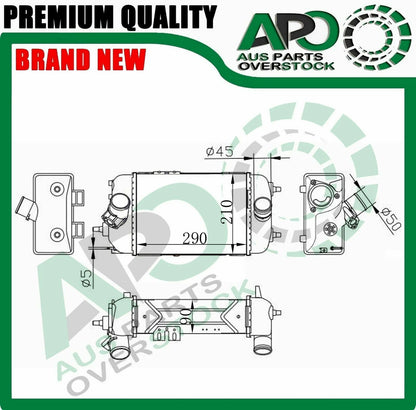 Intercooler Fit Hyundai SONATA LF 1.6L 2.0L Turbo Petrol 2015-On