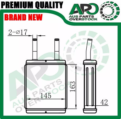 Heater Core For HYUNDAI Lantra J1 10/1990-11/1995 / Excel X2 90-95