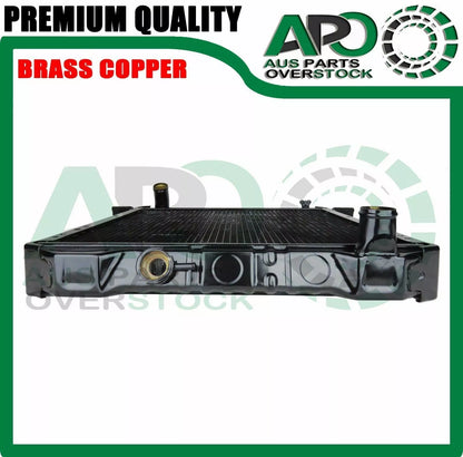 3 Row Copper Brass HD Radiator For ISUZU NKR NPR66 Diesel Manual 1995-On