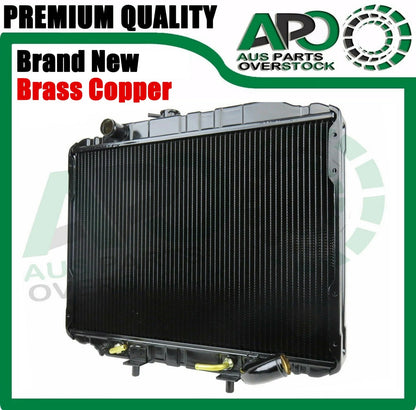 3 Row Copper Brass Radiator For Mitsubishi Delica Express L300 SJ Starwagon 1986-2007