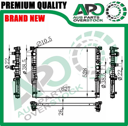 Radiator For BMW 5 Series G30 G31 F90 520i 530i 530ix Auto Manual 2016-On