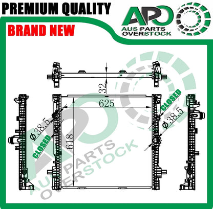 Radiator for BMW X6 G06 F96 40i 3.0L Petrol / Hybrid Petrol 2019-On