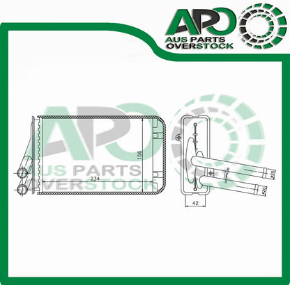 Heater Core AUDI A4 S4 B5 4Cyl & V6 11/1994 -10/2003
