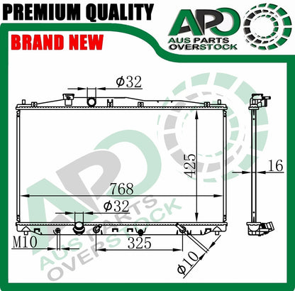 Radiator For HONDA Odyssey RB Auto Manual 4/2004-10/2008