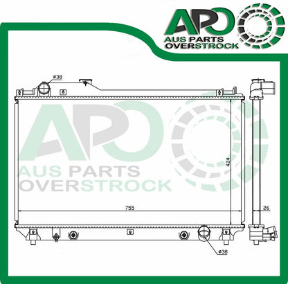 Radiator for TOYOTA CELSIOR UCF30 2001-2006 Auto Manual