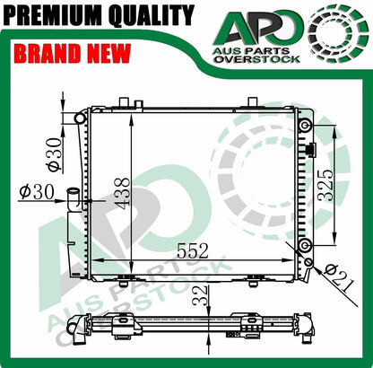 Radiator For MERCEDES C CLASS W201 190E C32 AMG 1986-8/1993