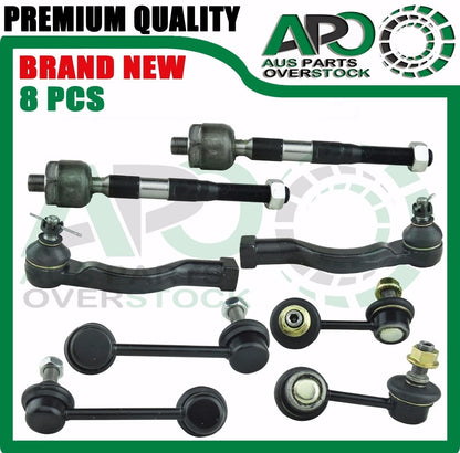 Inner & Outer Tie Rod End Sway Bar Link For MISTUBISHI PAJERO NM NP 2000-2006