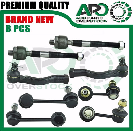 Inner & Outer Tie Rod End Sway Bar Link For MISTUBISHI PAJERO NM NP 2000-2006