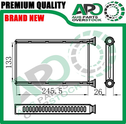 Heater Core For FORD F150 F250 F350 F450 F550 F600 Super Duty 2017-On