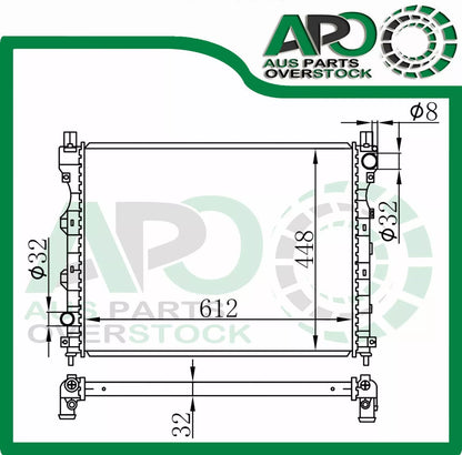 Radiator LANDROVER FREELANDER LN L314 1.8L 2.5L V6 Petrol / 2.0L Diesel