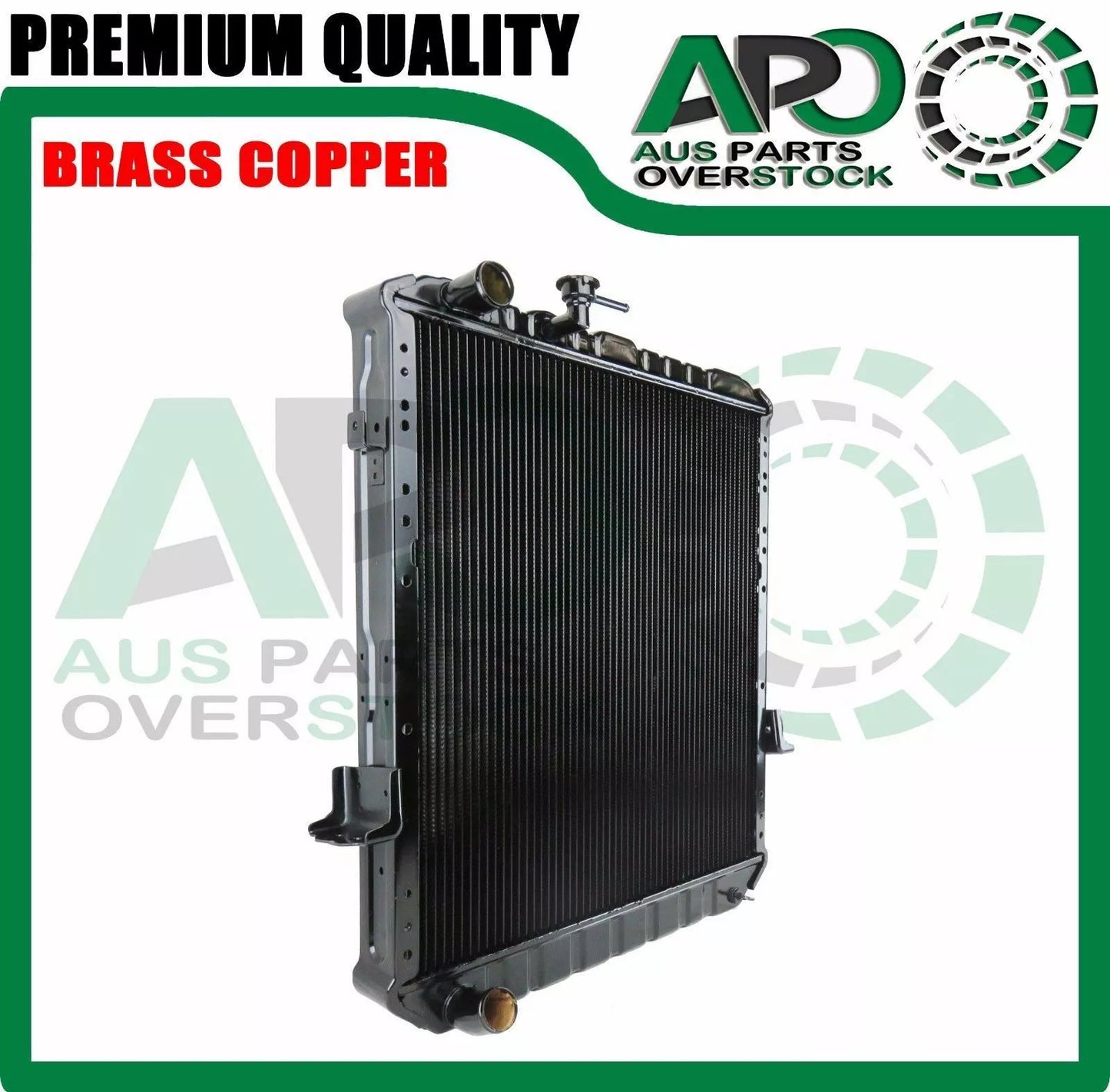 3Row Copper Radiator For Isuzu NPR400 NPR300 NQR300 1999-07 590mm Core Height