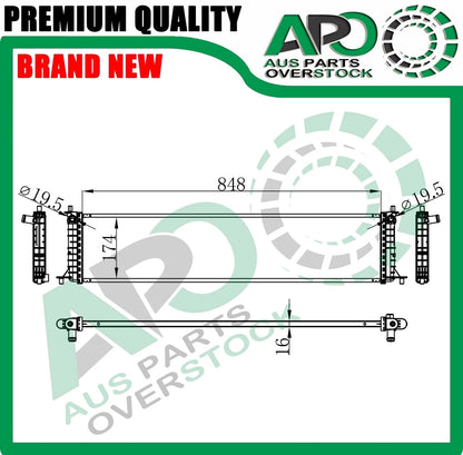 Radiator for TESLA Model S 2012-2015