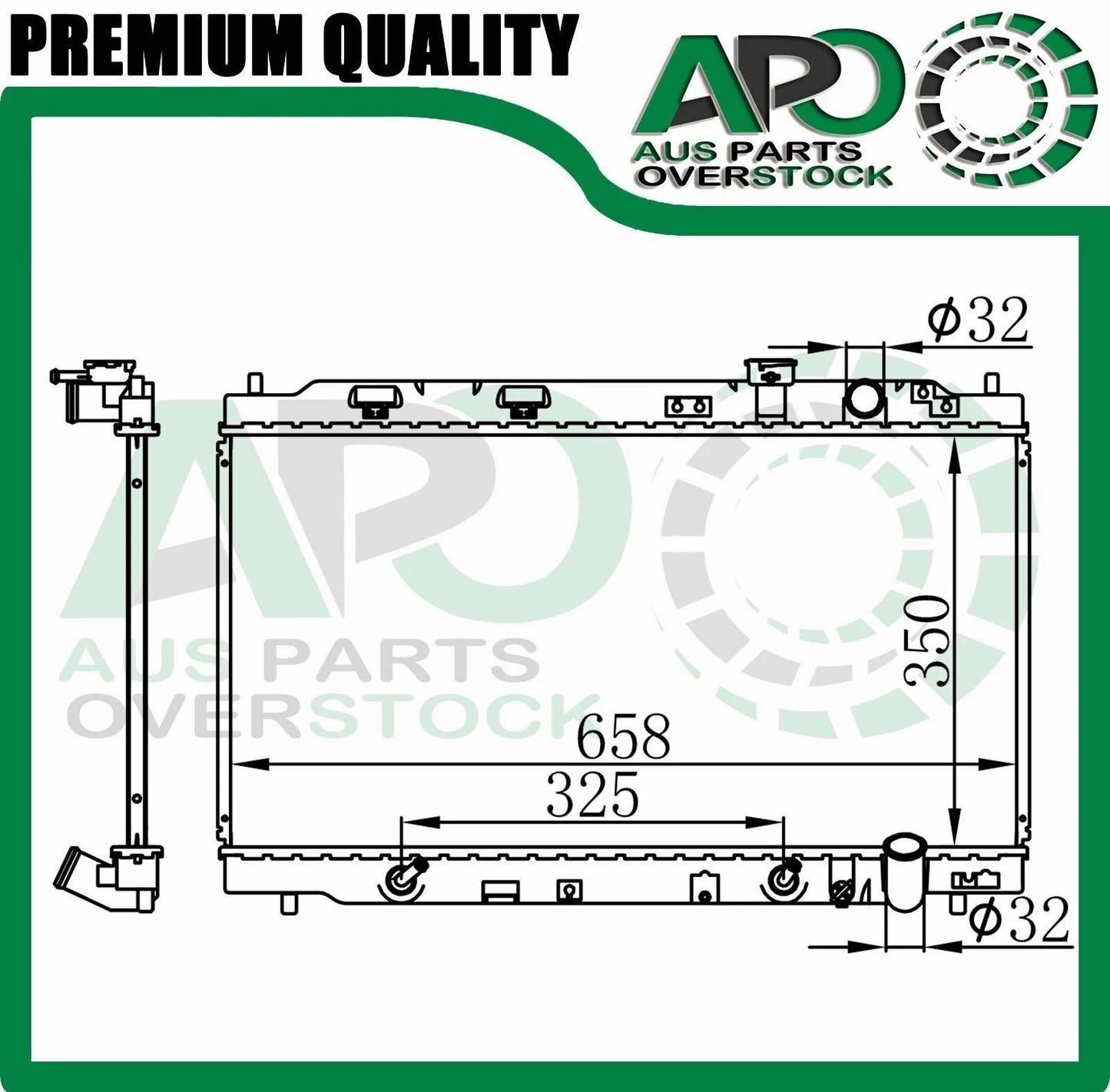 Radiator For HONDA INTEGRA DC2 D4 1993-2001 Auto Manual