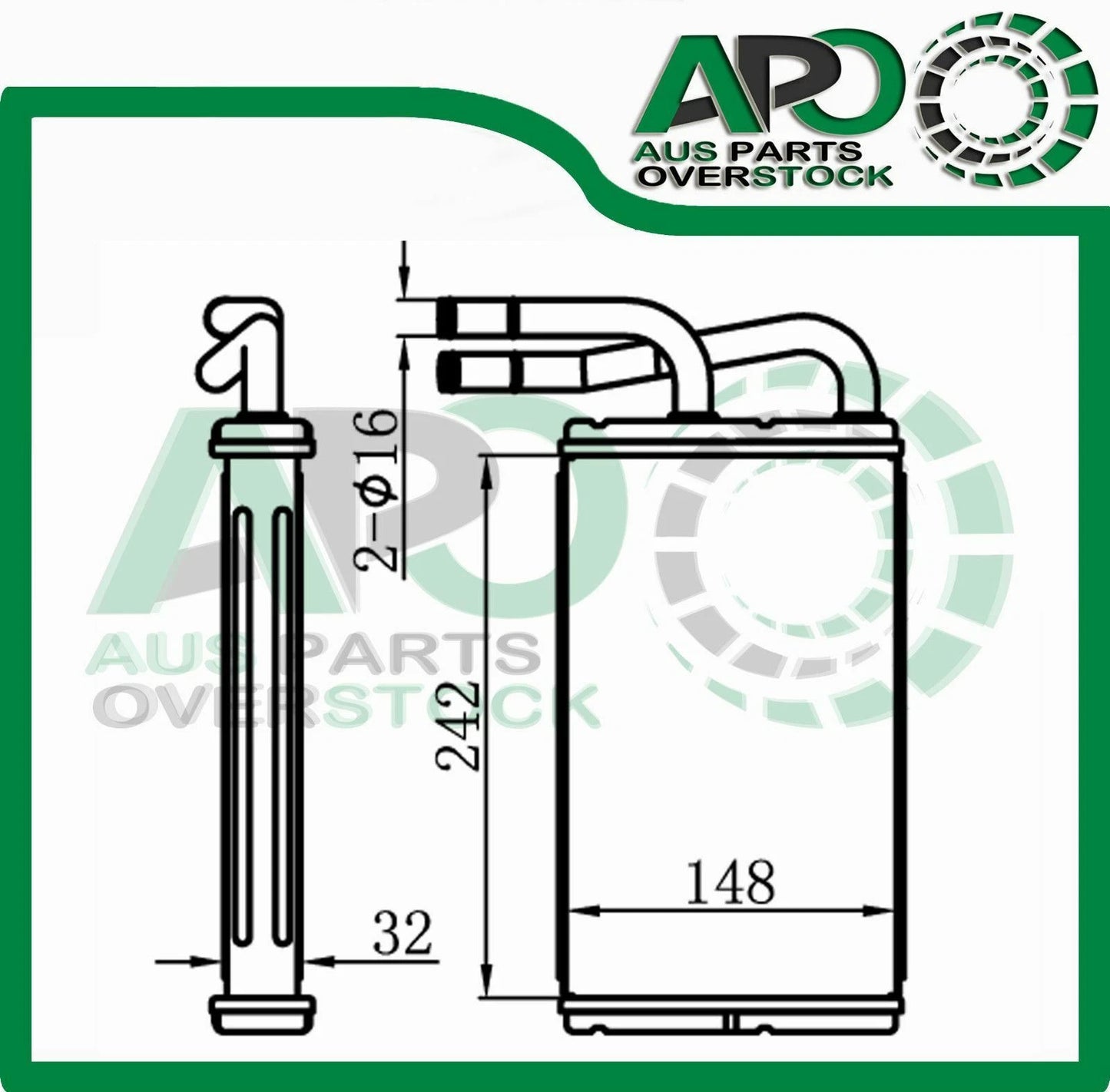 Heater Core MITSUBISHI CHALLENGER LATE MODEL