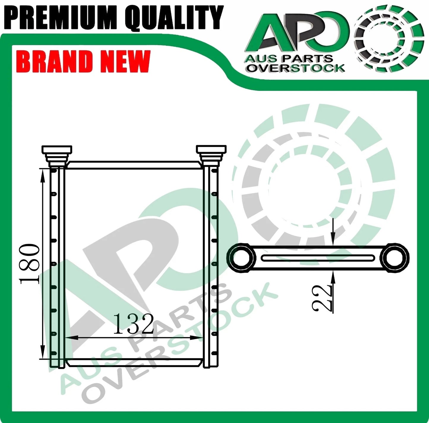 Heater Core For TOYOTA KLUGER GSU40R GSU45R 2007-2013