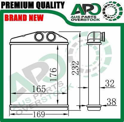 Heater Core For Holden Vectra JR JS 1997-2003 / Saab 9-3 Sport 1997-2005