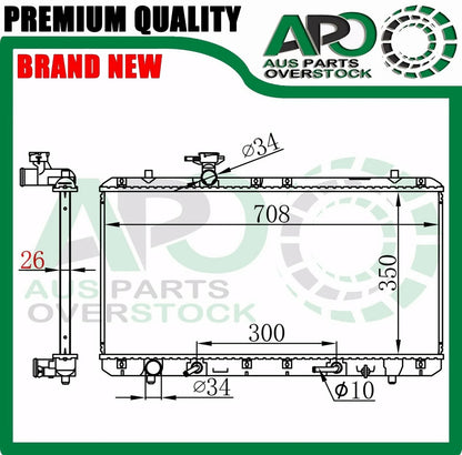 Radiator SUZUKI Liana RH416 RH418 Auto Manual 11/2001-2005