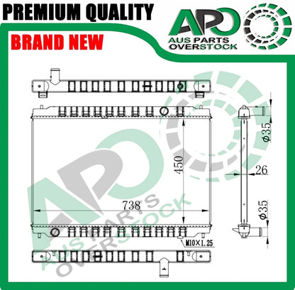 Radiator for NISSAN GTR GT-R R35 3.8L VR38DE Petrol 2008-2014
