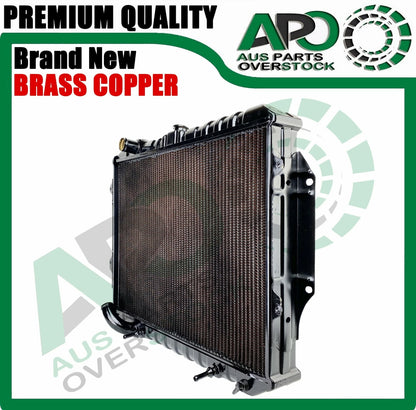 Copper Brass 3 Row Radiator For Mitsubishi TRITON 3.0L ME MF MG MH MJ 10/1986-9/1996