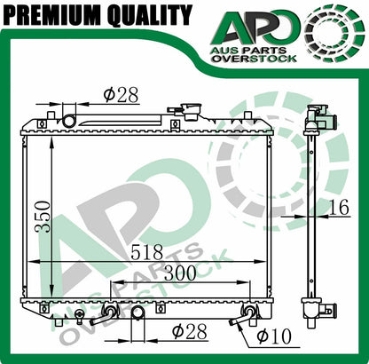 Radiator for SUZUKI Baleno SY416 1.3L 1.5L 1.6L 1.8L Auto Manual 1995-2002