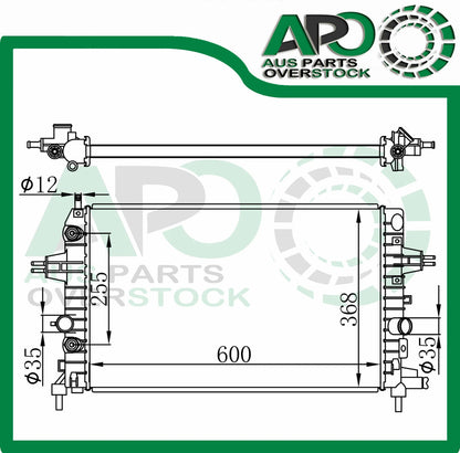 Radiator For HOLDEN ASTRA AH Petrol Auto & Manual 10/2004-On