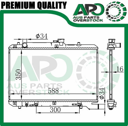 Radiator for SUZUKI Baleno EG GTX 1.8L 1995-2001 Auto Manual RARE MODEL
