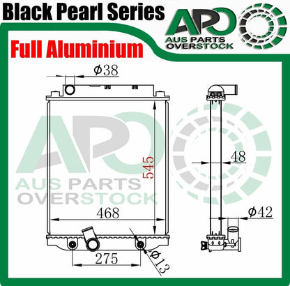 Full Alloy Radiator Hino Dutro XZU302 XZU307 XZU342 4.6L Diesel Auto Man 1999-2003