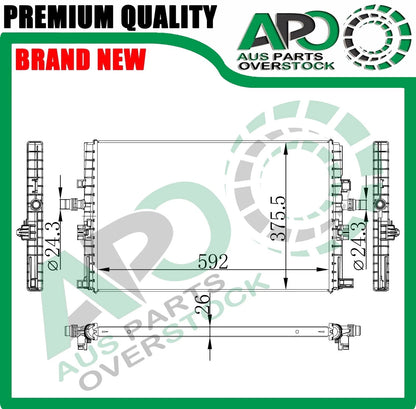 Radiator for TESLA Model 3 Model Y 2020-On