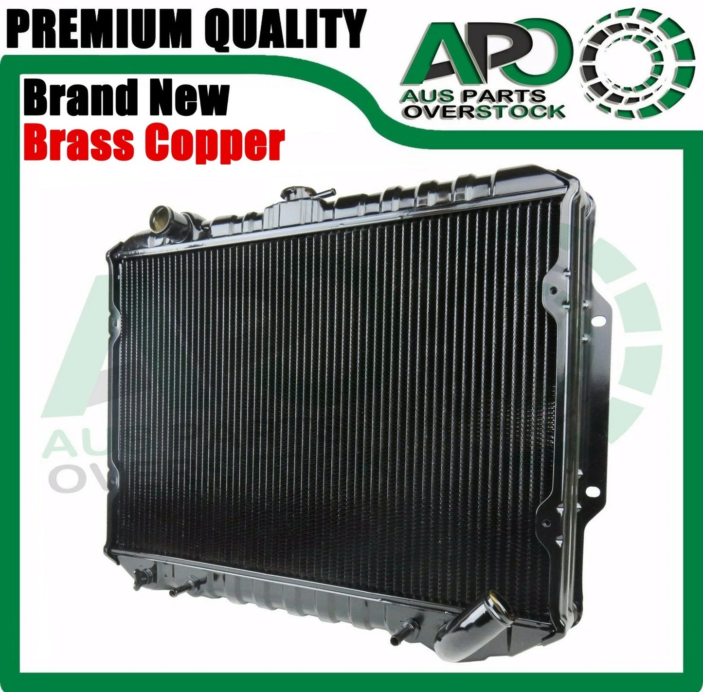 3 ROW Brass Copper Radiator For Mitsubishi TRITON ME MF MG MH MJ 4Cy 1986-9/1996