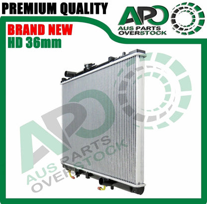 HD Radiator For Mitsubishi TRITON MK 2.8L Turbo Diesel 10/1996-6/2006 500mm Core Height