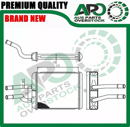 Heater Core For ALFA ROMEO 147 937 Petrol Diesel 10/2000-On