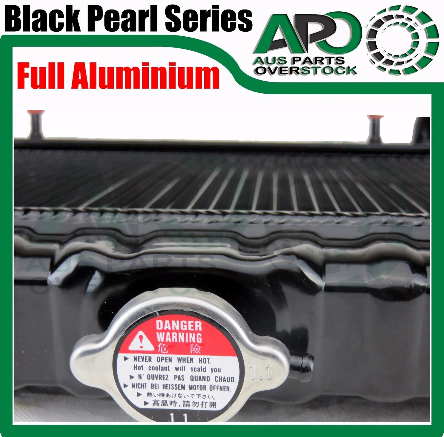 3 Row Full Alloy Radiator For Mitsubishi Pajero 3L NA NB NC ND NE NF NG NH NJ NK