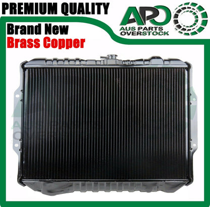 3 ROW Brass Copper Radiator For Mitsubishi TRITON ME MF MG MH MJ 4Cy 1986-9/1996