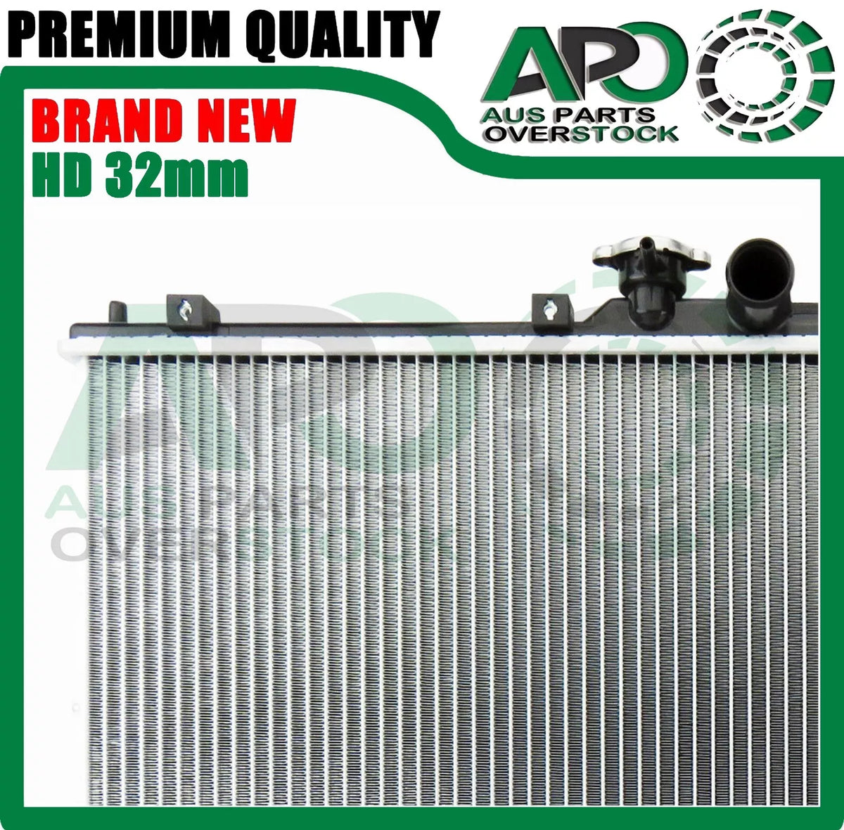 Cap Radiator Outlander Heavy Duty Radiator for Mitsubishi OUTLANDER ZE ZF 2002-2006 Auto Manu ...