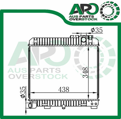 Radiator For BMW 3 SERIES E21 320i 323i 1979-1986 / 5 SERIE E28 1981-1988