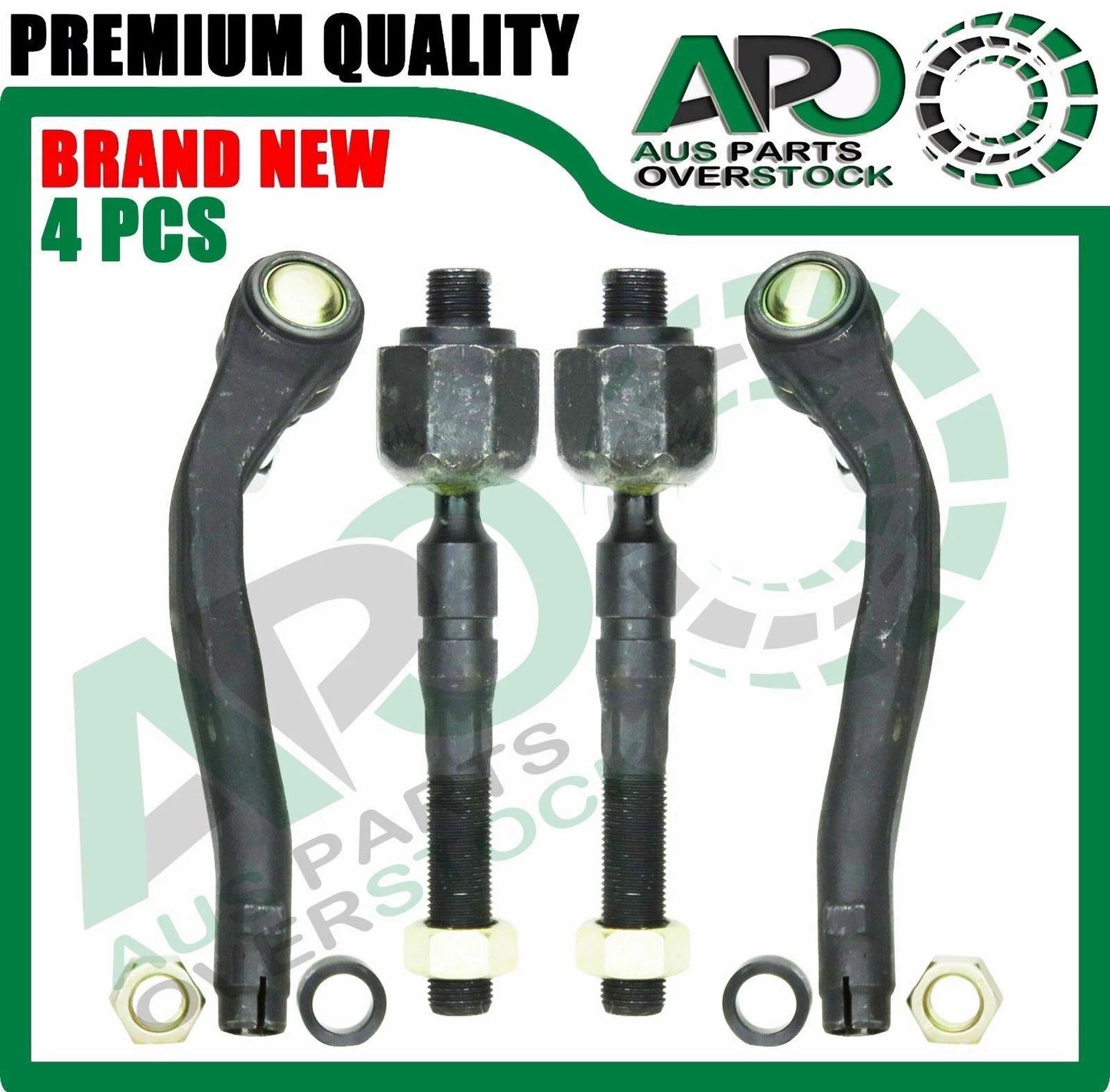 4 Brand New Tie Rod End Inner Outter Set For MERCEDES W163 ML430 ML500 ML55 AMG