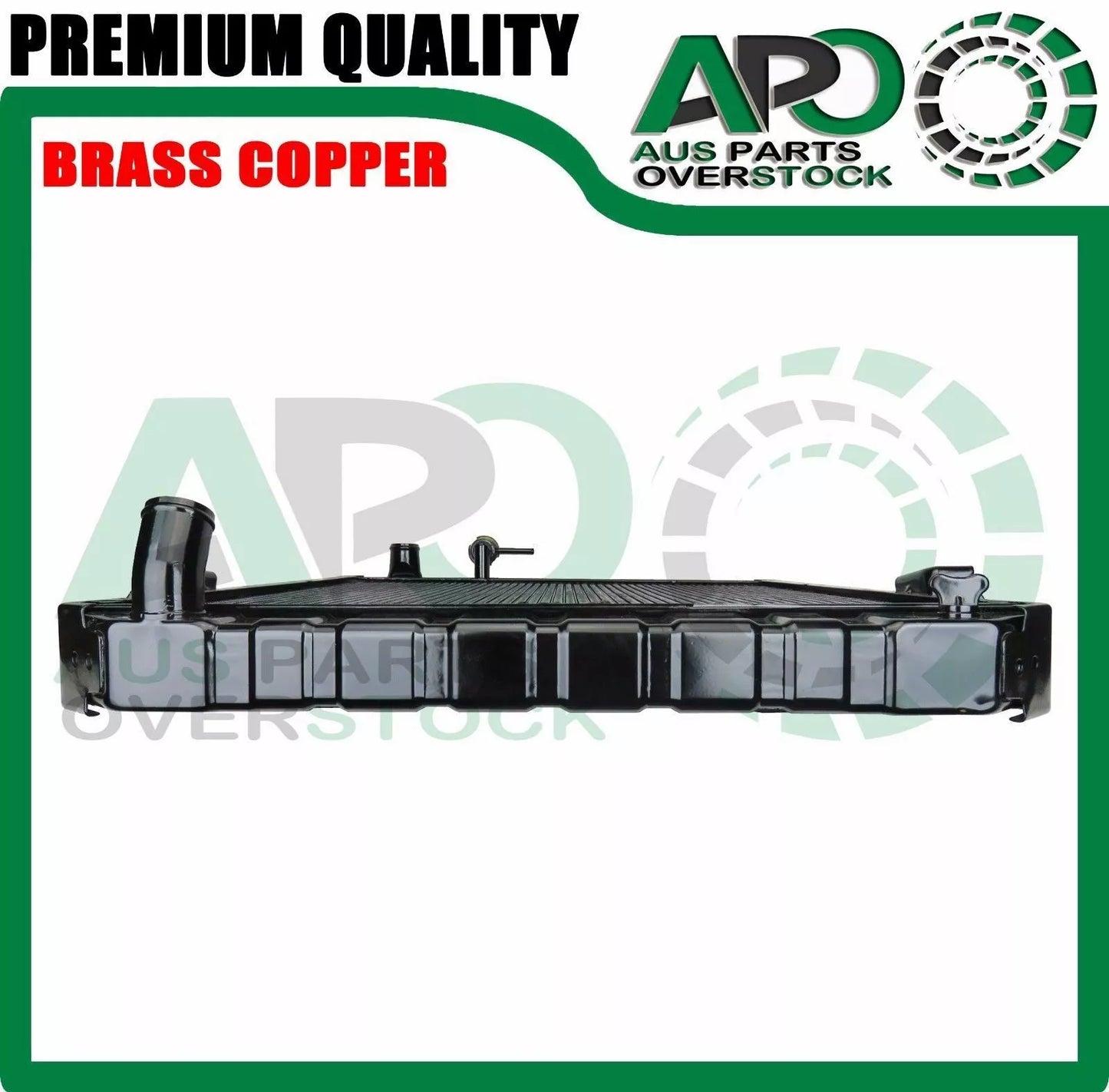 3Row Copper Radiator For Isuzu NPR400 NPR300 NQR300 1999-07 590mm Core Height