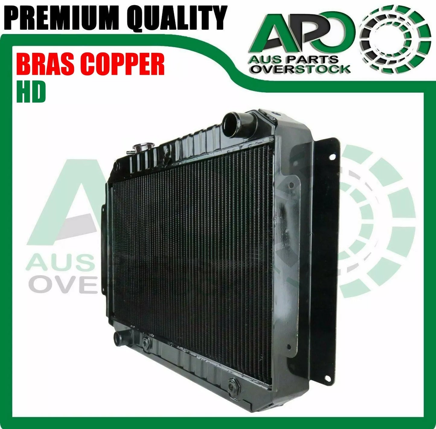 4 Row Copper Radiator for Holden Kingswood TORANA HG HJ HK HQ HT HX HZ Monaro V8