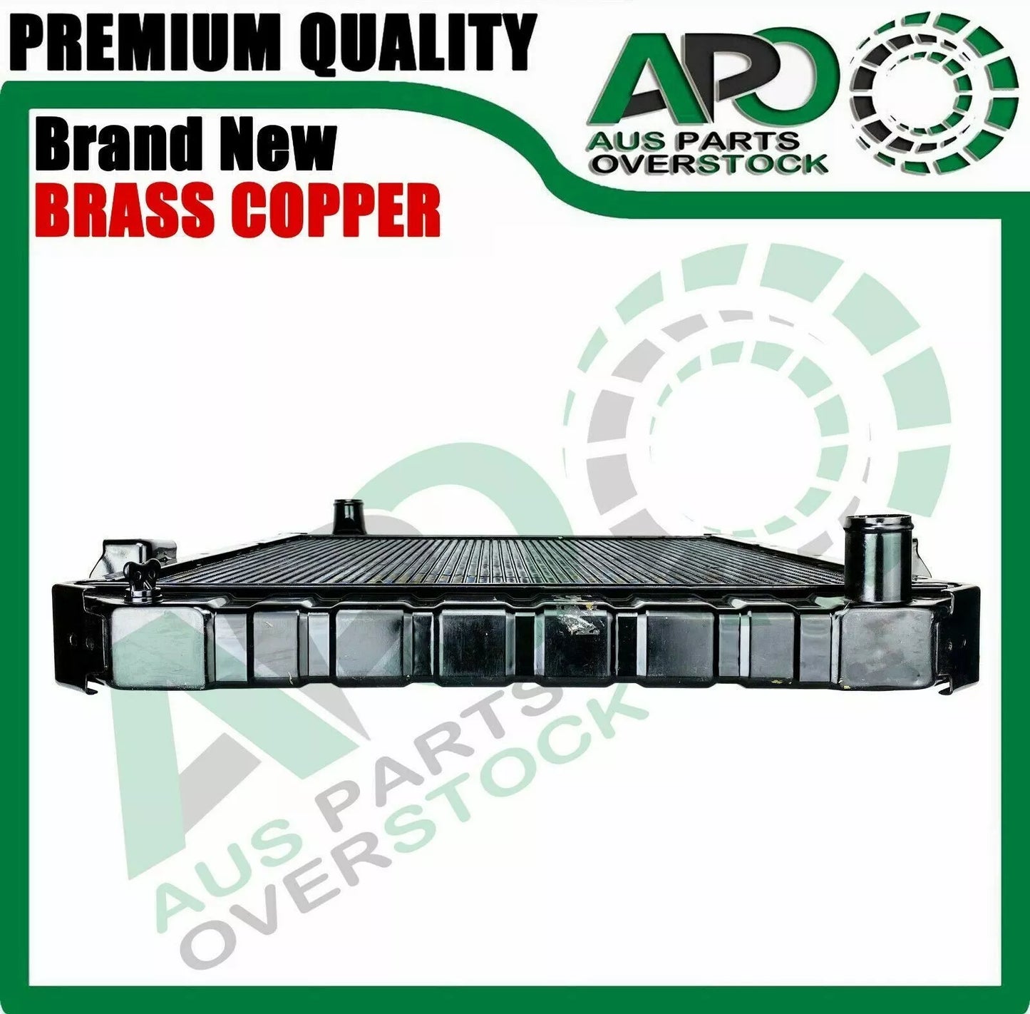 Copper Radiator ISUZU N Series 1995-2009 590mm Core Height