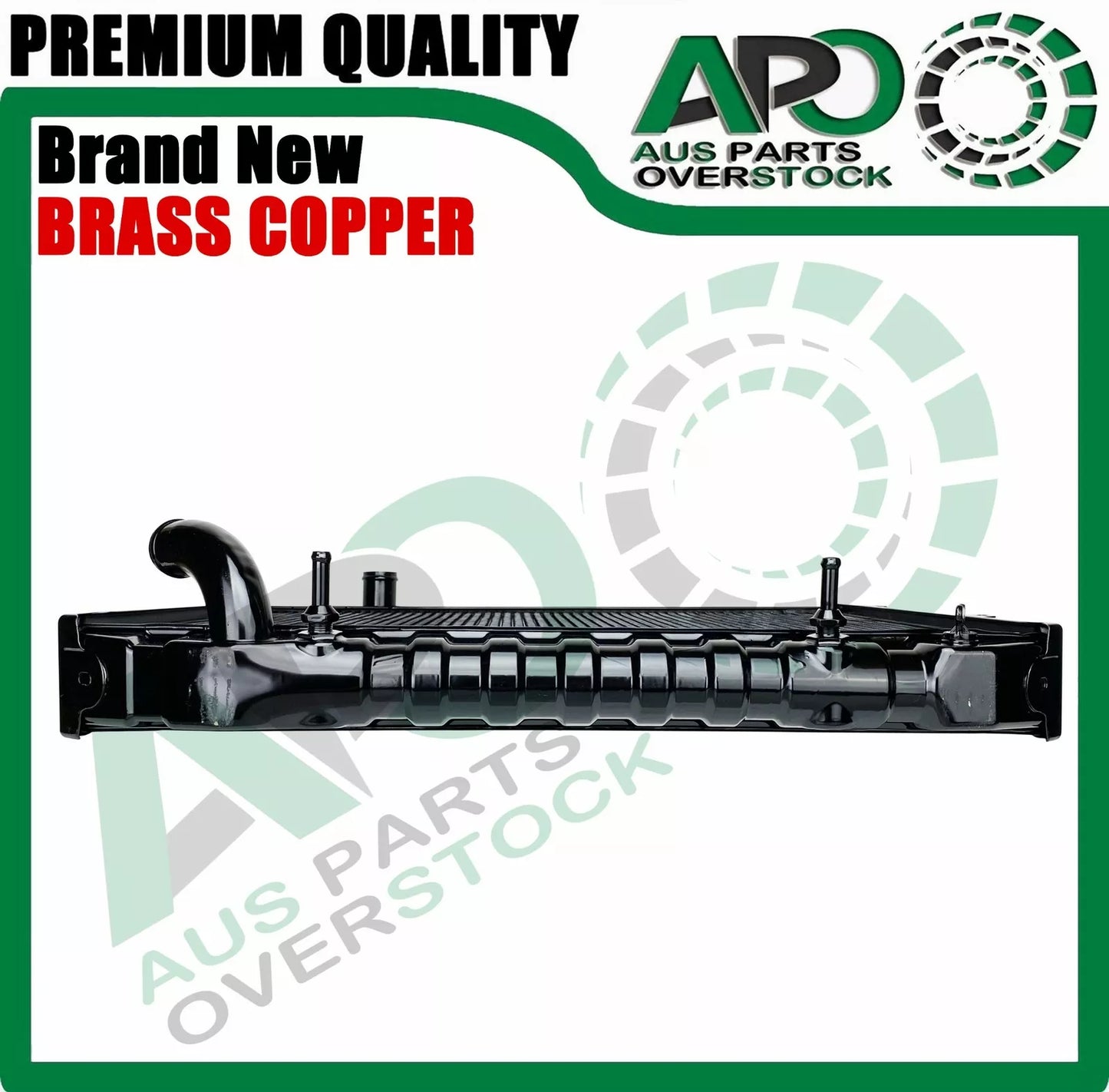 Copper Brass 3 Row Radiator For Mitsubishi TRITON 3.0L ME MF MG MH MJ 10/1986-9/1996