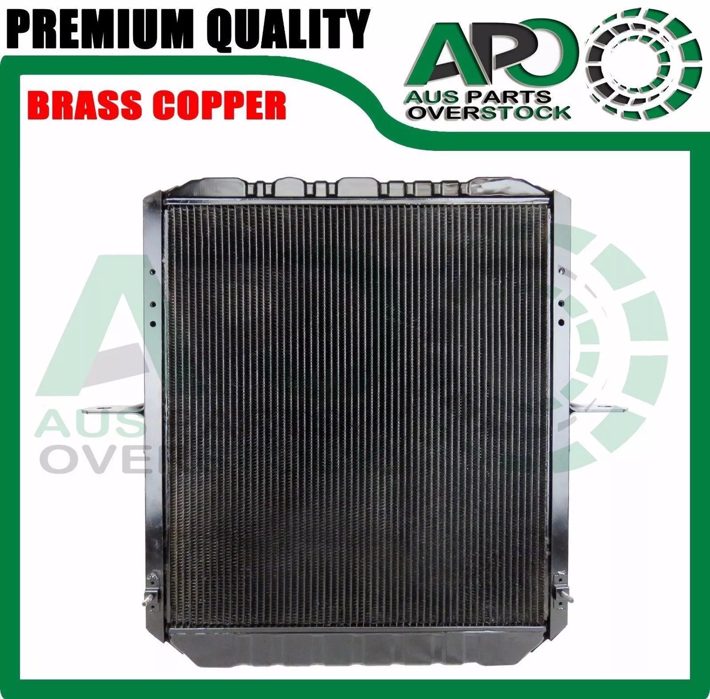 3 Row Brass Copper Radiator For Isuzu NPR NQR NRR Diesel 04-On 620mm Core Height