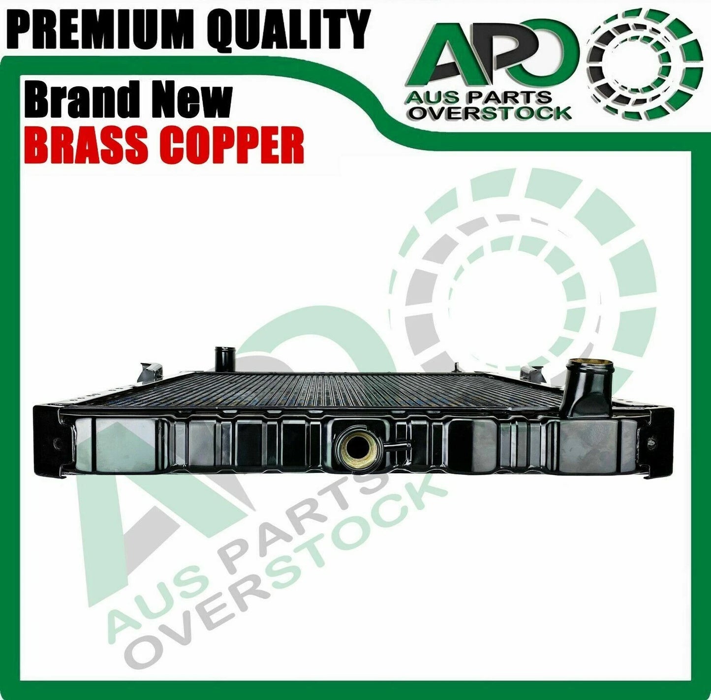 Copper Radiator ISUZU N Series 1995-2009 590mm Core Height