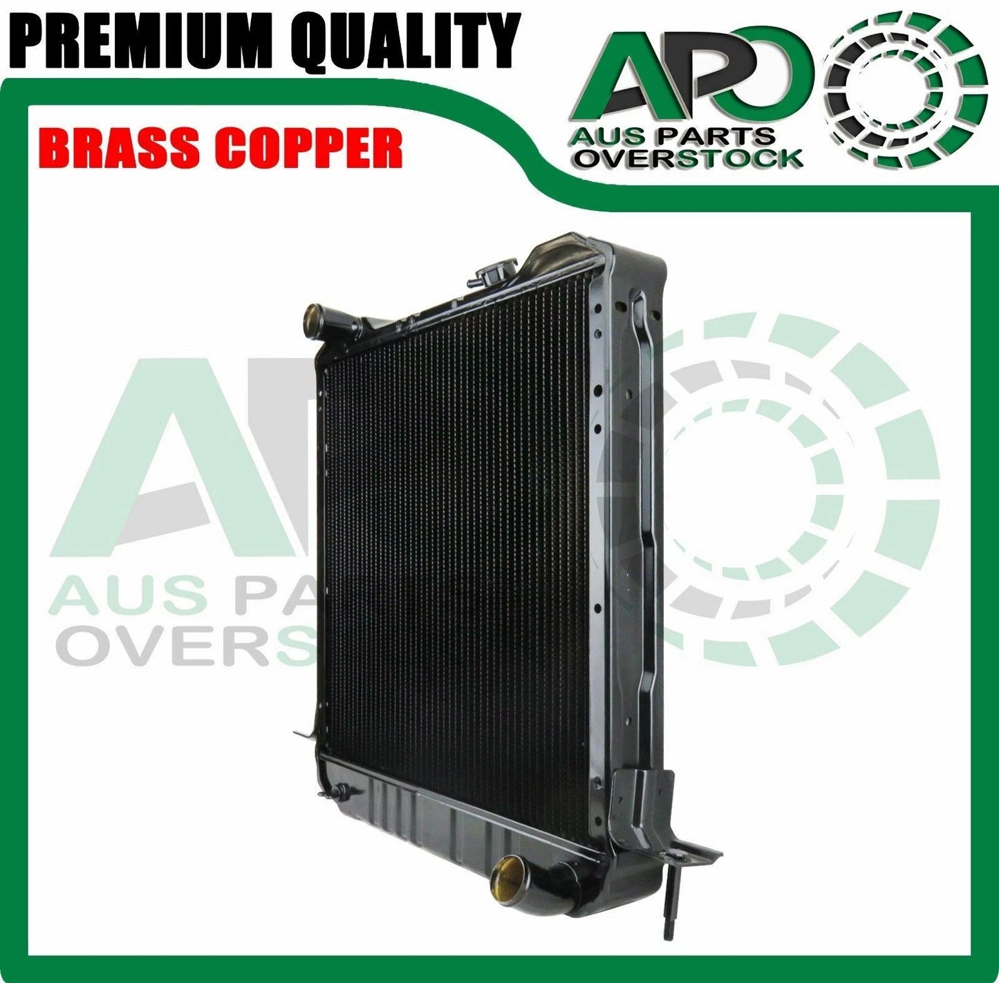 3 Row Copper Brass HD Radiator For ISUZU NKR NPR66 Diesel Manual 1995-On
