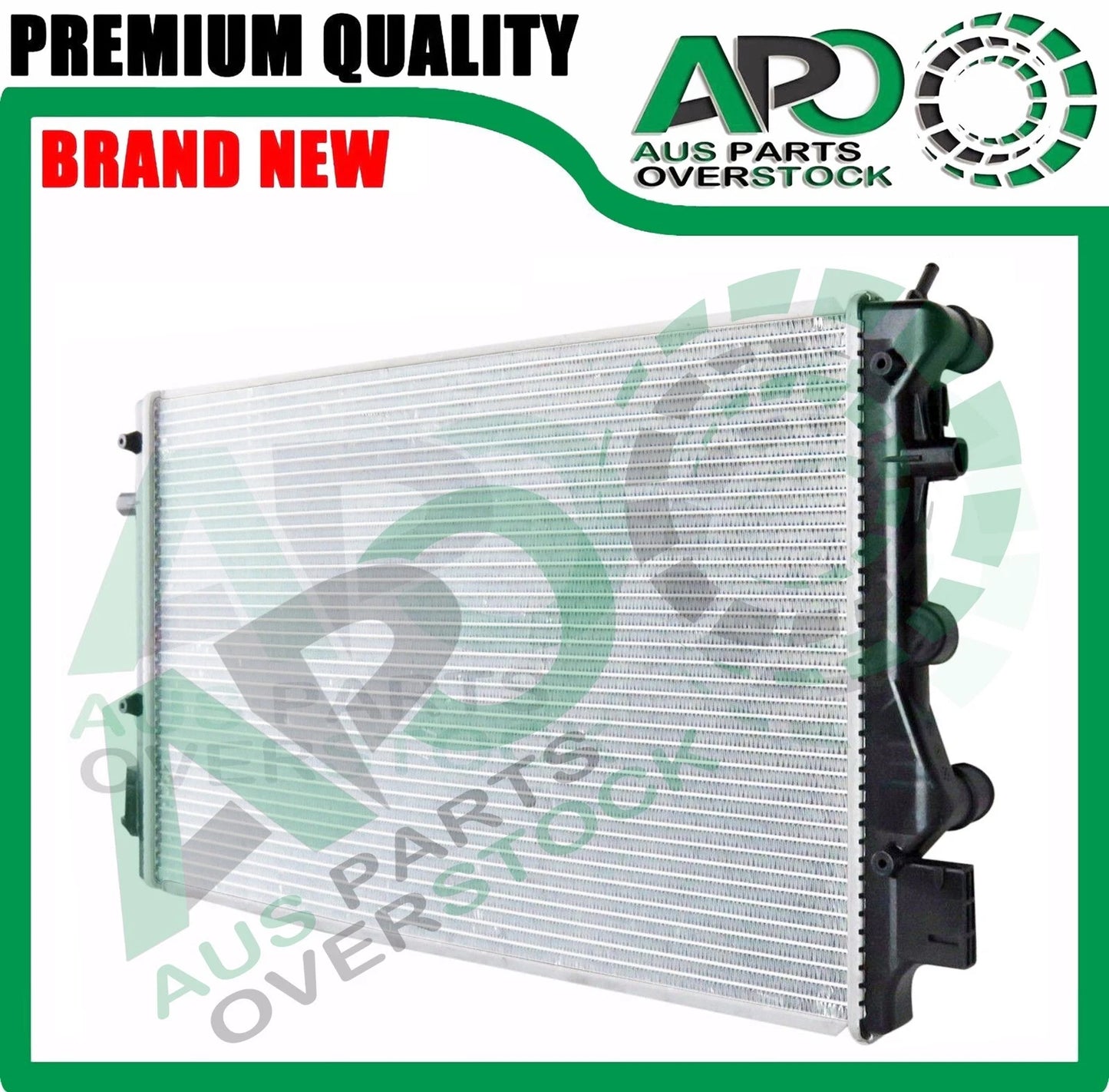 Radiator For VOLKSWAGEN POLO V 6R 6C 1.4T 1.8T 2.0T Auto Manual 2009-On