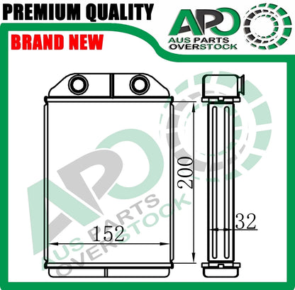 Heater Core For TOYOTA COASTER BB46 BB58 BZB40 BZB50 HDB50 HZB50 XZB50