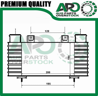 Intercooler FOR Ford Courier PE PG PH Turbo Diesel 2.5L 96-2006